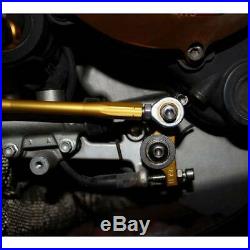 Adjustable CNC Billet Aluminum Rear Set Foot Pegs For Ducati 1098 1098S 1198 848