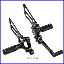 Adjustable Rearsets For Ducati 748 916 996 998 CNC Billet Footpegs Foot Pedal