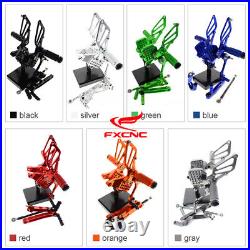 Aluminum Adjustable Rearsets Foot Rest Pegs For Ducati 749 /999 /748/919/996/998