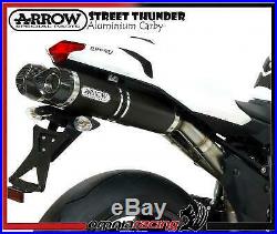 Arrow Dark Line Aluminium Carby E9 Homologated Exhausts for Ducati 1198 2009 09/