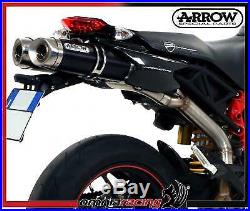 Arrow Dark Line Aluminium E9 approved Exhausts Ducati Hypermotard 796 i. E 09 09