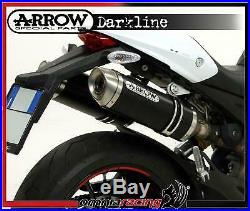 Arrow Dark Line Aluminium E9 approved Exhausts Ducati Monster 1100 i. E 2009 09/