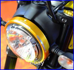 Billet Aluminium Headlight Trim Ducabike For Scrambler 1100
