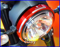 Billet Aluminium Headlight Trim Ducabike For Scrambler 400/800/1100 All Models