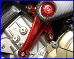 Billet Aluminum Engine Support Right Bracket For Panigale V4 25th Anniversari