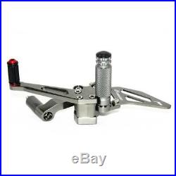 Billet Aluminum Rear Set Foot Pegs For Ducati 899 Panigale 1199 Panigale 2012-17