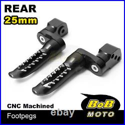Billet BOB Rear Foot Pegs 2.5cm Adjustable For Ducati Scrambler 1100 18-19 18 19