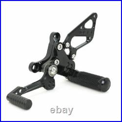 Billet CNC Adjustable Rearsets Rear Sets Foot pegs For Ducati 1098 1098 S 2008