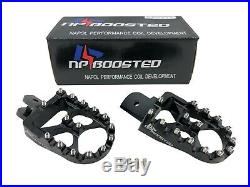 Billet Front Foot Pegs for 2015+ Ducati Scrambler Pedals Footrests Wide MX Style