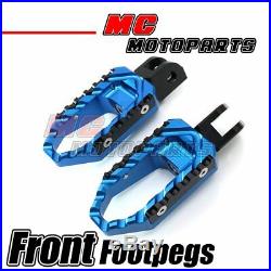 Billet Front Wide Touring Foot Pegs For Ducati Monster 600 900 Multistrada 1100