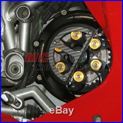 Black Billet CNC Dry Ducati Half Clutch Cover For Ducati Sport 620 750 800 CC02