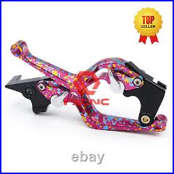CNC 3D Camouflage Camber Brake Clutch Lever Short For Streetfighter V4/S 2020
