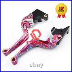 CNC 3D Camouflage Camber Brake Clutch Lever Short For Streetfighter V4/S 2020