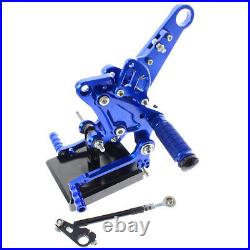 CNC Adjustable Rearset Foot pegs Rear set For Ducati Diavel 2011-2015 2012 2013