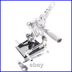 CNC Adjustable Rearset Foot pegs Rear set For Ducati Diavel 2011-2015 2012 2013