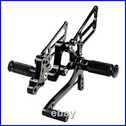 CNC Billet Adjustable Rearsets For Ducati 748 916 996 998 Footpegs Foot Pedal