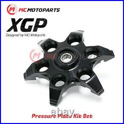 CNC Billet Black XGP Clutch Pressure Plate Fit Ducati 748 916 996 998 999 M900