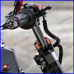 CNC Billet Wide Fat Handlebar Riser For Ducati Mount Bar Clamps Risers Universal