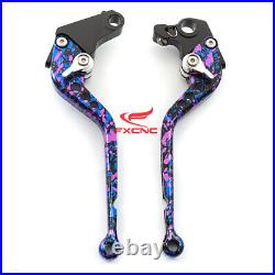 CNC Camouflage Brake Clutch Levers For Ducati HYPERMOTARD 821 SP 2013-2014 2015