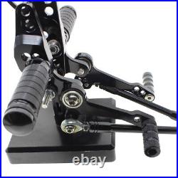CNC Foot Pegs Footrest Rearsets Foot Rest Fit DUCATI STREETFIGHTER 848 1100