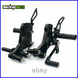 CNC Foot Pegs Rear Sets Rearsets For DUCATI Monster 696 796 1100 S 2010-2014