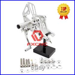 CNC Footrest Front Rearsets Footpegs For M 1100 EVO 2011-2013 M 696 2008-2013