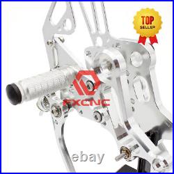 CNC Footrest Front Rearsets Footpegs For M 1100 EVO 2011-2013 M 696 2008-2013