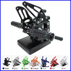 CNC Front Pedals Footpegs Rearsets Footrest For 2012-2014 1199 Panigale Black