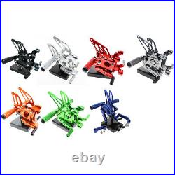 CNC Front Pedals Footpegs Rearsets Footrest For 2012-2014 1199 Panigale Black