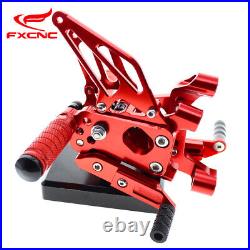 CNC Motorcycle Adjustable Rear Sets Footpegs for Ducati 2014 1199 Panigale R