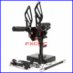 CNC Motorcycle Front Rearset Footpegs Footrest Pedals Rests For 748/919/996/998