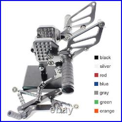 CNC Motorcycle Front Rearset Footpegs Footrest Pedals Rests For 748/919/996/998