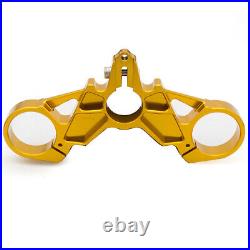 CNC Motorcycle OEM UPPER TOP TRIPLE TREE CLAMP For Ducati 749R 999R Gold