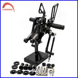 CNC Motorcycle Rearset Foot Rest For Ducati Monster 796 2010-2011 2012 2013