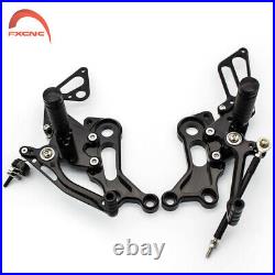 CNC Motorcycle Rearset Foot Rest For Ducati Monster 796 2010-2011 2012 2013