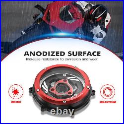 CNC Racing Clear Clutch Cover&Spring Retainer For Ducati 959 Panigale 2016-2019