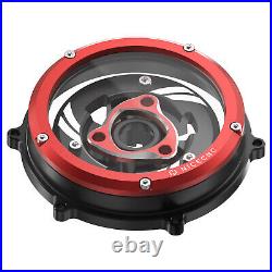 CNC Racing Clear Clutch Cover&Spring Retainer For Ducati 959 Panigale 2016-2019