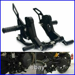 CNC Rearset For Ducati Monster 1100S 796 696 2010-2014 Racing Footpeg Rear Set