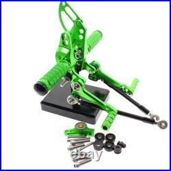 CNC Rearsets Foot pegs Footrests Adjustable For Ducati STREETFIGHTER 848 1100
