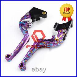 CNC Short 3D Camouflage Camber Brake Clutch Lever For 1098/S/Tricolor 2007-2008