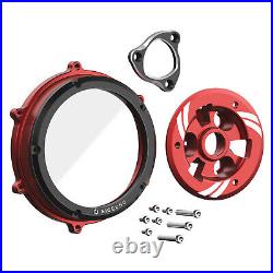 Clear Clutch Cover Spring Retainer Pressure Plate for Ducati 955 Panigale V2 20