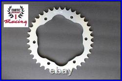 DUCATI CNC ALUMINUM REAR SPROCKET & CARRIER 520 38 to 41 for 1098 1198