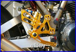 DUCATI SS900 / SS1000 / MH900e TYPE 2 SATO RACING REARSETS GOLD