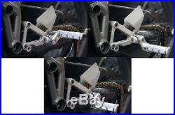 Ducati 899 1199 1299 959 Panigale Adjustable Billet Footpeg Footrest Rearset Kit