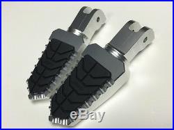 Ducati Diavel Adjustable Wide Pegs Pedals Footpegs Footrests CNC Billet Aluminum