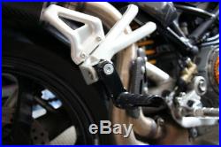 Ducati Multistrada 1000 1100 620 Adjustable Footpeg Footrest Rearset Kit Billet