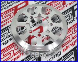 Ducati Silver Clutch Basket Multistrada Supersport 1198 100% CNC Billet Aluminum