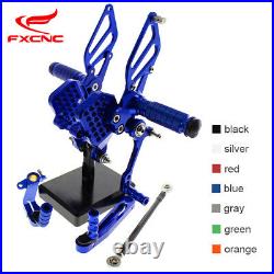 FXCNC Adjustable Rearsets Rear Set Foot Rest Pegs For Ducati 749 /999 Motorcycle