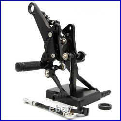 FXCNC CNC Front Rearset Peg For Ducati Diavel 1199 Panigale S/R Carbon AMG BLACK