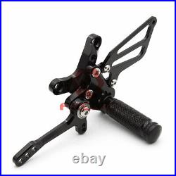 FXCNC CNC Rearsets Footpegs Footrests For 848 2008-2010 For 1098/S 2007-2008